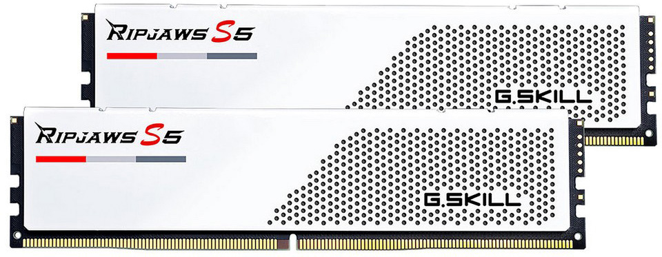 Memória RAM Ripjaws S5 Series 32GB (2x16GB) DDR5-5600MHz CL36 (Branca) - G.SKILL