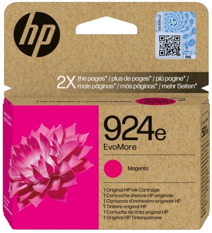 Tinteiro Original EvoMore 924e (Magenta) - HP
