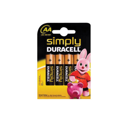 Pilhas Duracell Aa (Pack - 4 Pilhas)