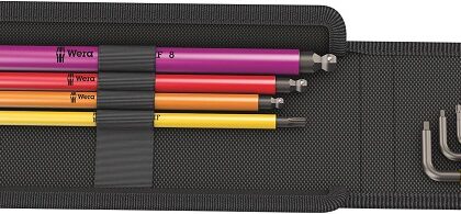 Conjunto de Ferramentas Sextavadas (9pcs) - WERA