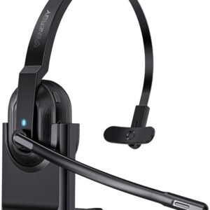 Auscultador Bluetooth Voice Pure Office c/ Base de Carregamento (Preto) – ENERGY-SISTEM