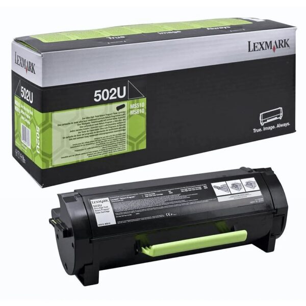 Toner Original 502U (Preto) - LEXMARK