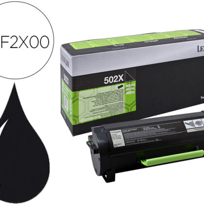 Toner 502X Ms410 / Ms510 / Ms610 (Preto) - LEXMARK