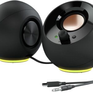 Colunas Pebble SE 2.0 Canais 4.4W (Preto) - CREATIVE