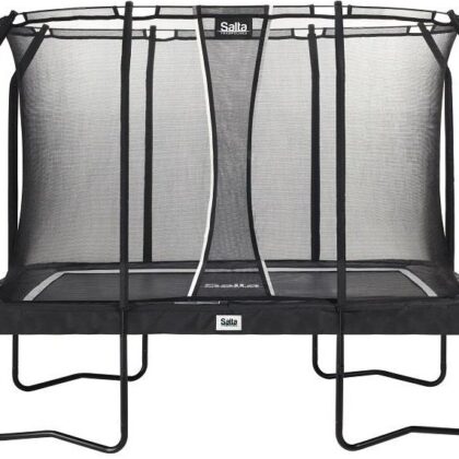 Trampolim Retangular Premium Black Edition (305 x 214cm) - SALTA