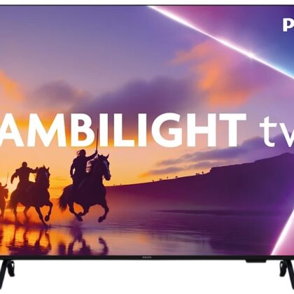 Smart TV QLED 55 55PUS8400 4K Ultra HD Ambilight TV (Preto) - PHILIPS