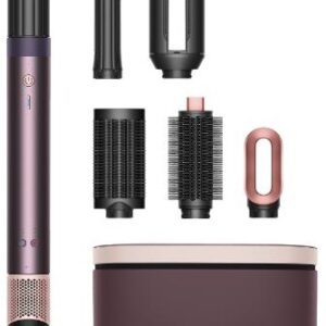Modelador de Cabelo Airwrap Co-anda 2x Straight + Wavy 1700W (Jasper Plum) - DYSON