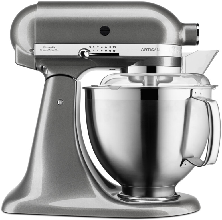Batedeira Artisan 5KSM185PSEMS 4,8L 300W (Prateado) - KITCHENAID