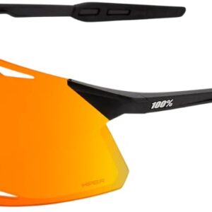 Óculos de Sol Hypercraft Matte Black Soft HiPER Multilayer Mirror Lens (Laranja) – 100%