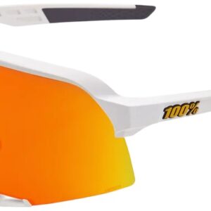 Óculos de Sol S3 Soft Tact White HiPER Multilayer Mirror Lens (Laranja) – 100%