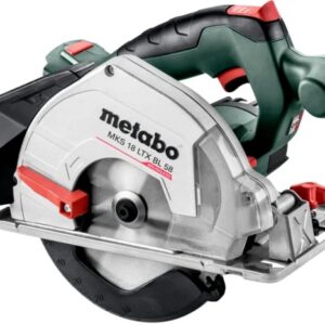 Serra Circular MKS 18 LTX BL 58 (Preto/Verde/Prateado) - METABO