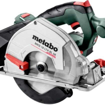 Serra Circular MKS 18 LTX BL 58 (Preto/Verde/Prateado) - METABO