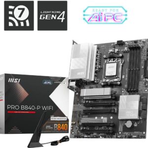 Motherboard ATX Pro B840-P WiFi SktAM5 - MSI
