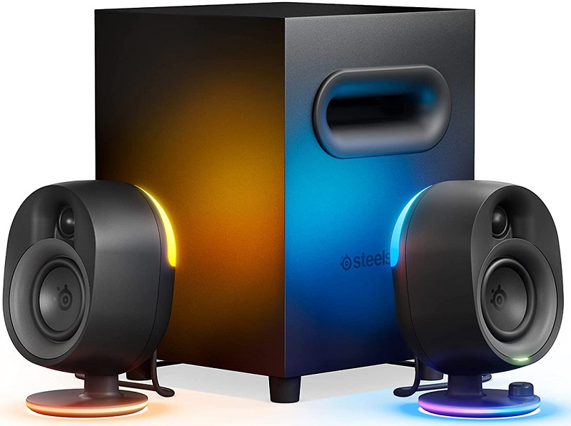 Colunas Arena 7 RGB 2.1 (Preto) - STEELSERIES