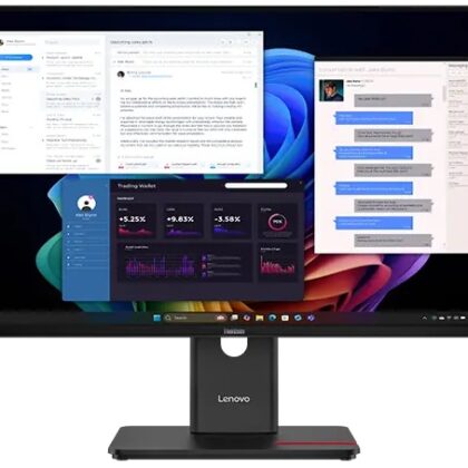 Monitor IPS 27 ThinkVision T27UD-40 Ultra HD (Preto) - LENOVO