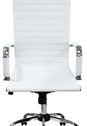 Cadeira de Escritório Ergonômica (Branco) - EQUIP