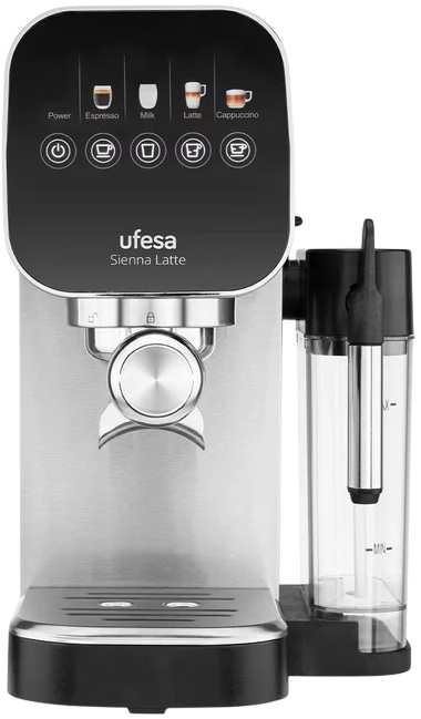 Máquina de Café Expresso Sienna Latte 1360W 0.9L (Prateado) - UFESA