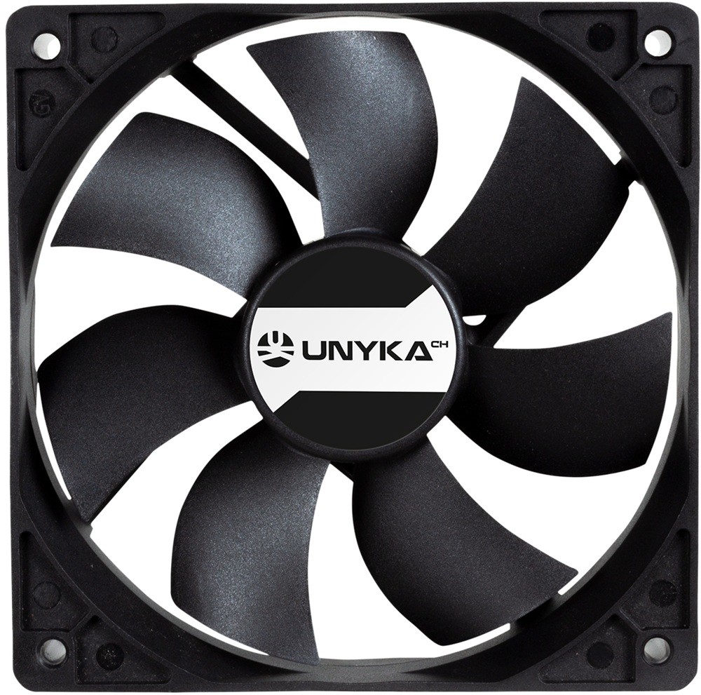 Ventoinha 120mm (Preto) - UNYKACH