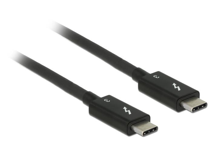 Cabo USB C Macho - USB C Macho 2m (Preto) - DELOCK