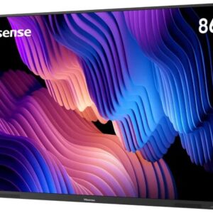 Quadro Interativo 85 86WE3FE Wi-Fi Tátil 4K Ultra HD (Preto) - HISENSE