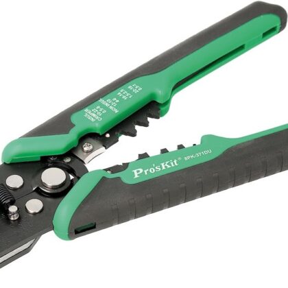 Alicate Corte, Descarnador Automático e Cravar Terminais (210mm) - ProsKit