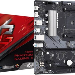 Motherboard Micro-ATX A520M Phantom Gaming 4 SktAM4 - ASROCK