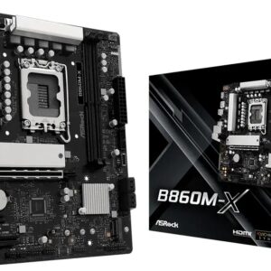 Motherboard Micro-ATX B860M-X Skt1851 - ASROCK