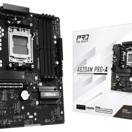 Motherboard Micro-ATX A620AM Pro-A SktAM5 - ASROCK