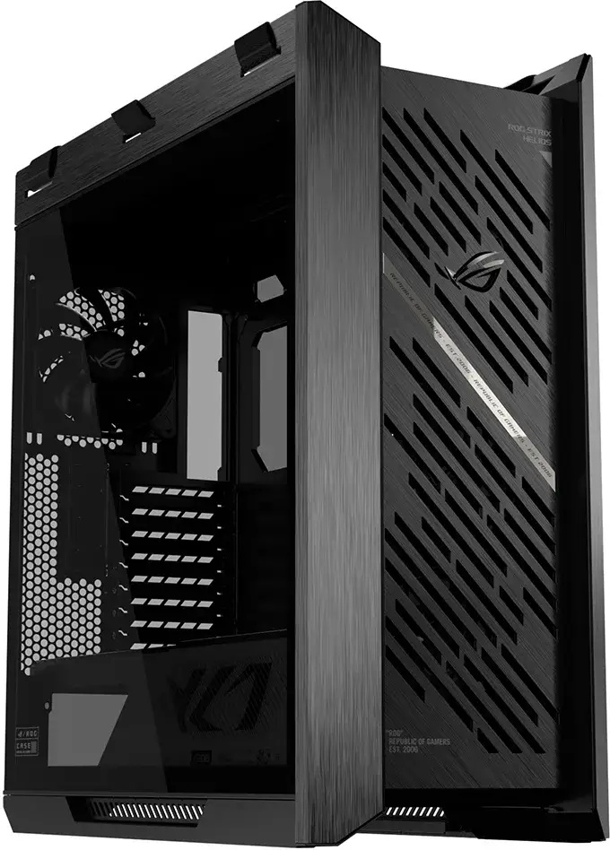 Caixa Extended-ATX ROG Strix Helios II GX601S ARGB Tempered Glass (Preto) - ASUS