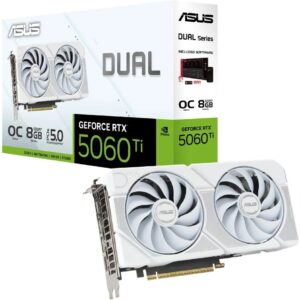 Placa Gráfica NVIDIA Dual GeForce RTX 5060 Ti 8GB GDDR7 - ASUS