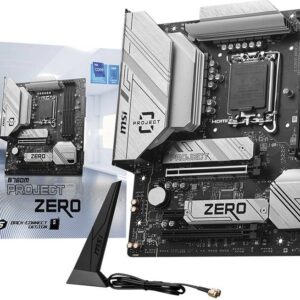 Motherboard Micro-ATX B760M Project Zero Skt1700 - MSI
