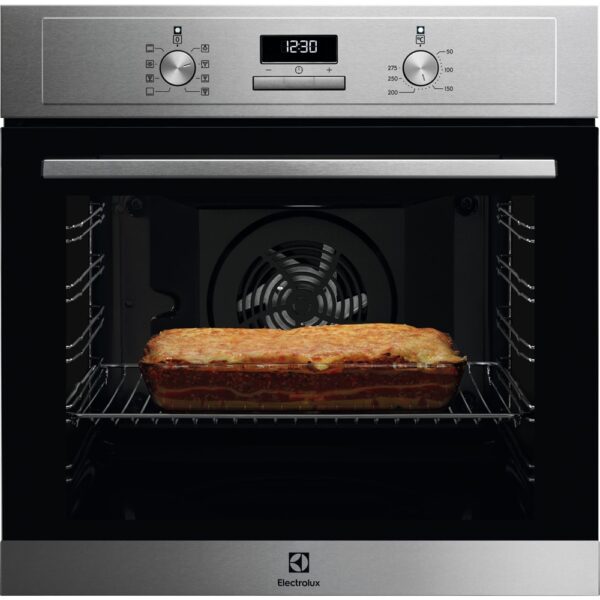 Forno Multifunções de Encastre Serie 300 Convection EOH3H54X 72L c/ Aqua Clean (Inox) - ELECTROLUX