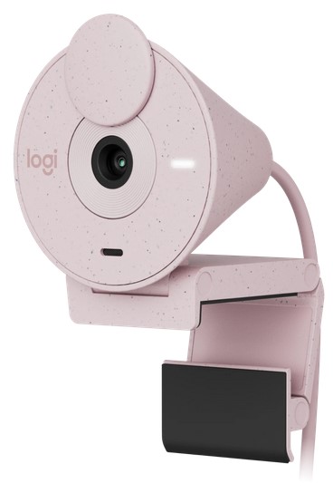 Webcam Brio 300 Full HD 1080p USB Type-C (Rosa) - LOGITECH