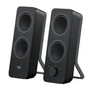 Colunas Stereo 2.0 Z207 c/ Bluetooth (Preto) – LOGITECH