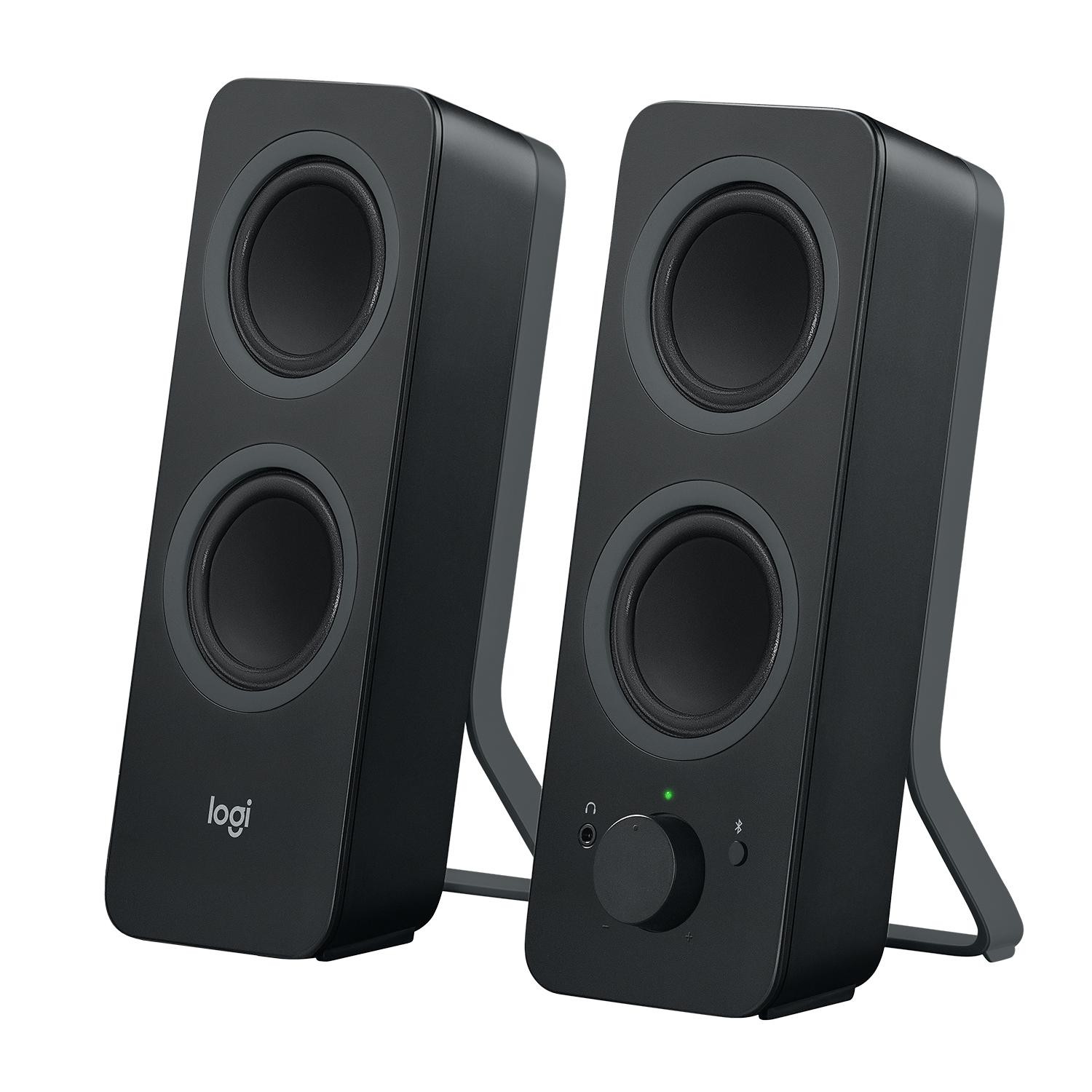 Colunas Stereo 2.0 Z207 c/ Bluetooth (Preto) - LOGITECH