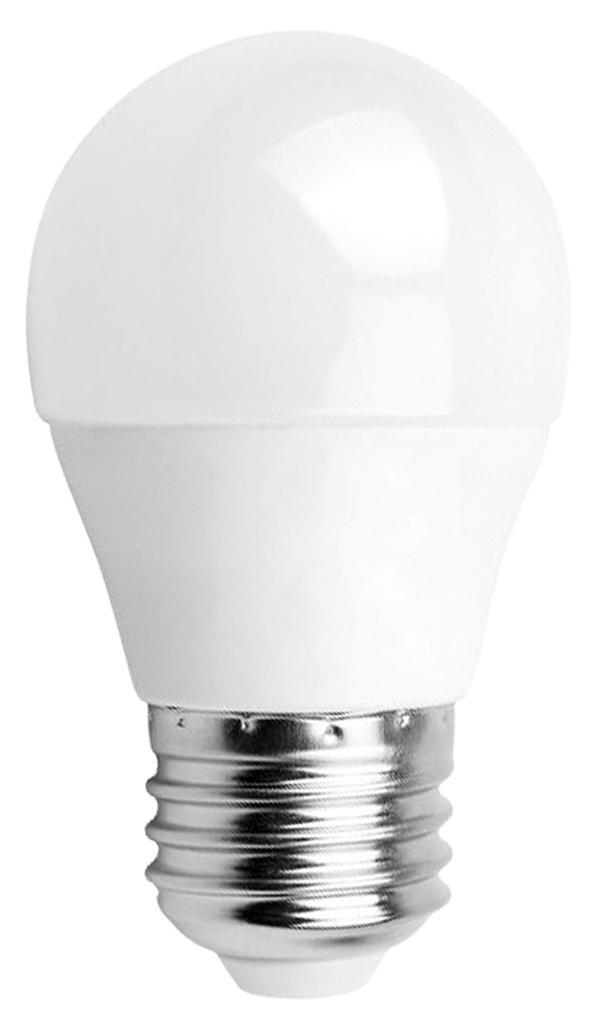 Lampada LED Opalina 220V E27 6W Branco 4000K 510Lm
