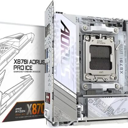 Motherboard Mini-ITX X870I AORUS PRO ICE SktAM5 - GIGABYTE