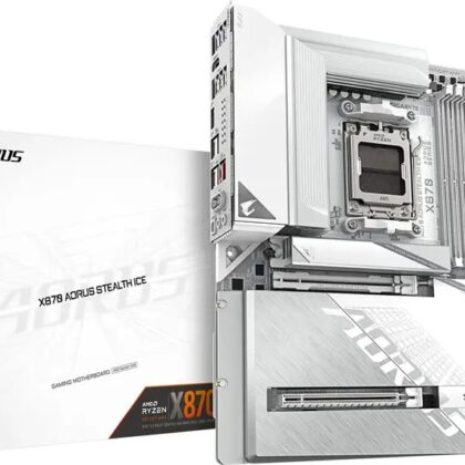 Motherboard ATX X870 AORUS Stealth ICE SktAM5 - GIGABYTE