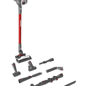 Aspirador Vertical Rhapsody 0.7L (Prateado/Vermelho) - HOOVER