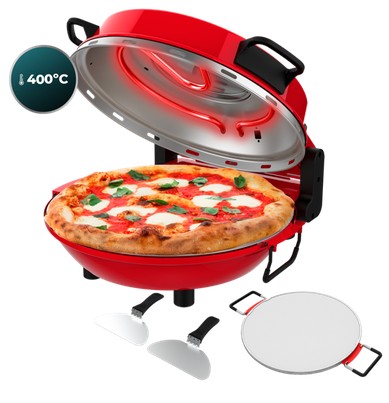 Forno de Pizza Mamma Mía 1200W (Preto) - CECOTEC