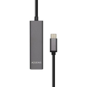 Hub USB C - 4x USB A Fêmea (15cm) - AISENS