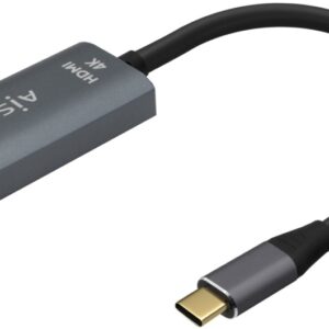 Conversor USB-C Macho - HDMI Fêmea (Cinza) - AISENS