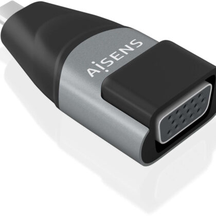 Conversor USB-C p/ VGA (Cinza) - AISENS