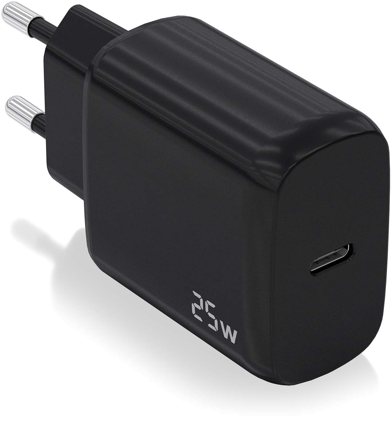 Carregador USB-C PD3.0 25W (Preto) - AISENS