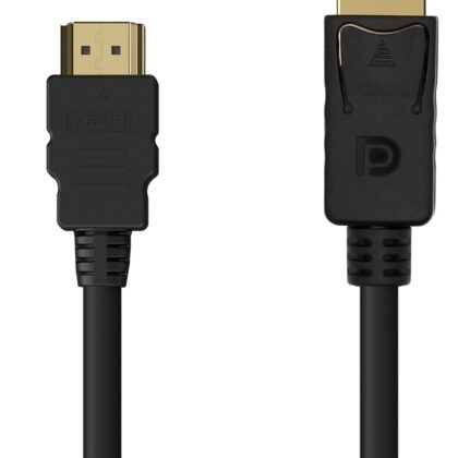Cabo Conversor Displayport Macho - HDMI Macho (50 cm) - AISENS