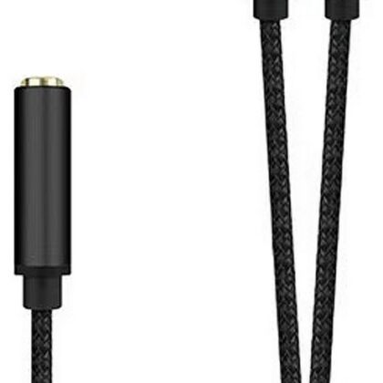 Adaptador Jack 3.5mm Mic / Fones (25cm) - AISENS