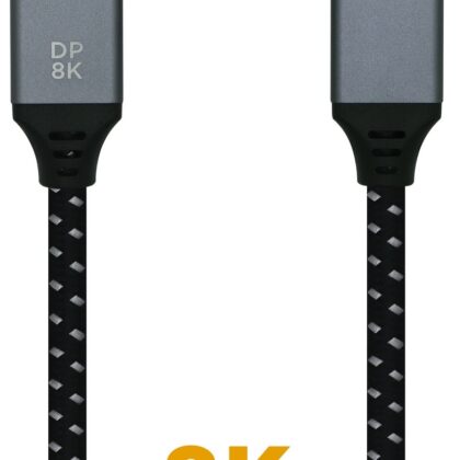 Cabo Displayport V1.4 Macho - Macho 8K 60Hz (50cm) - AISENS