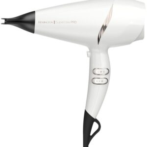 Secador de Cabelo Supercare Pro 2200W (Branco/Preto) - REMINGTON