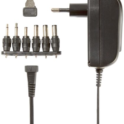 Alimentador Universal 3 ~ 12VDC 2100mA (Preto) - NEDIS