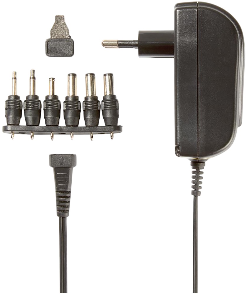 Alimentador Universal 3 ~ 12VDC 2100mA (Preto) - NEDIS